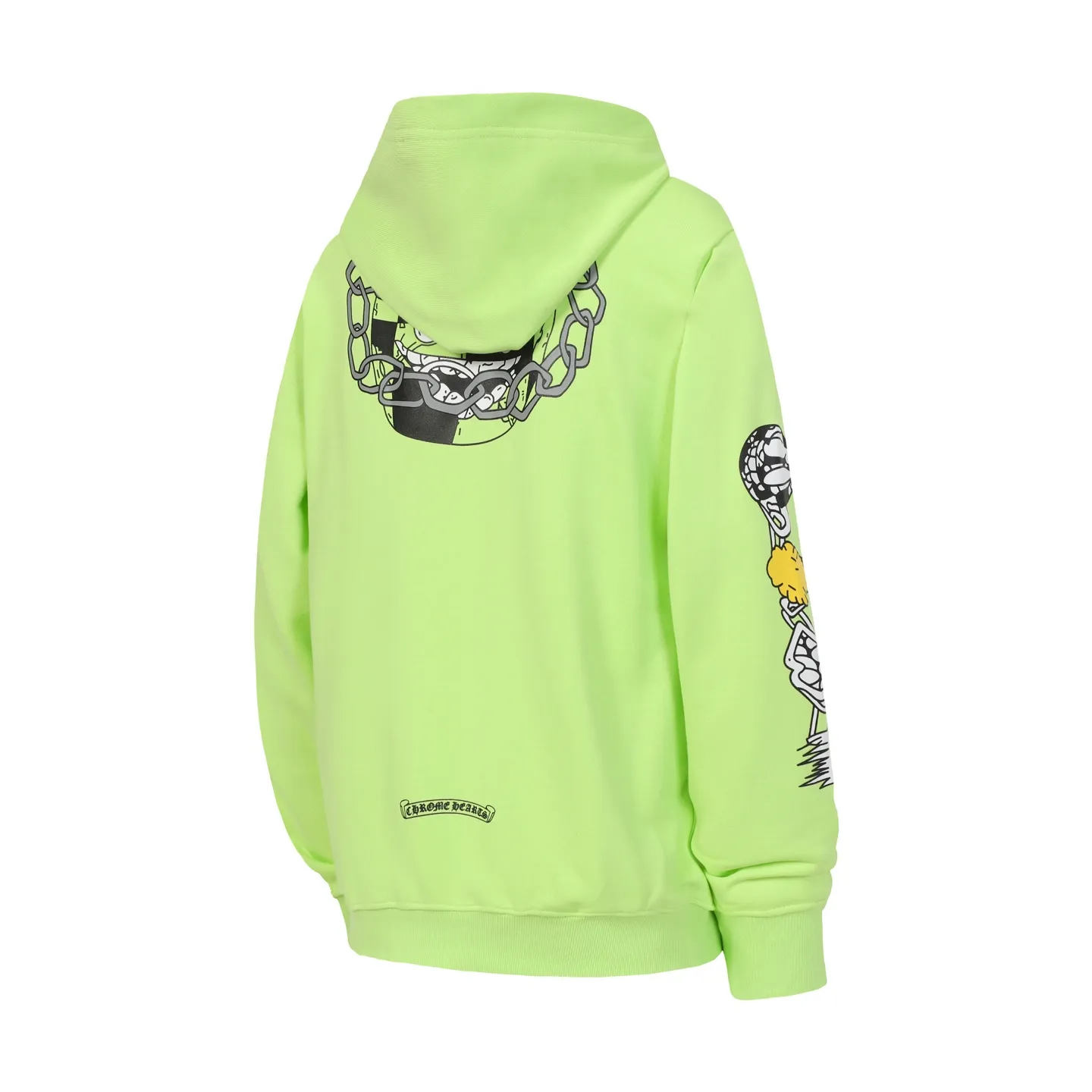P240 #L3122 Cross-border running quantity model. Those who pursue quality should not place an order. -Chrome Hearts/Chrome Hearts graffiti spoof printed hooded sweatshirt -High weight, high density and high quality. The wool is soft, delicate and skin-friendly. It feels soft and silky. It has excellent warmth and skin-friendly properties.